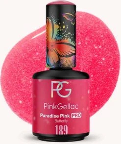 Pink Gellac - Paradise Pink - Gellak - Vegan - Roze - Glanzend - 15ml -Cosmetica Aanbiedingen 1009x1200