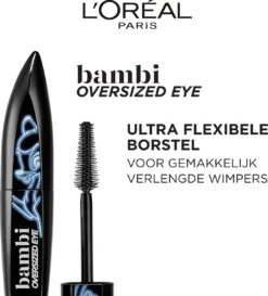 L’Oréal Paris Bambi XXL Oversized Eye Mascara - Zwart - Volume & Lengte Mascara - 8.9ml -Cosmetica Aanbiedingen 1084x1200
