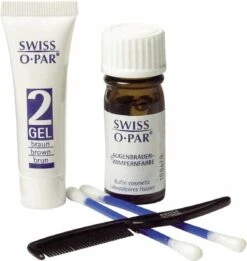 Swiss O Par - Wenkbrauw- En Wimperverf Bruin 1 Set -Cosmetica Aanbiedingen 1135x1200