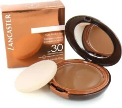 Lancaster Sun 365 Compact Bronzing Creme SPF 30 - 03 Golden Glow - 10 G -Cosmetica Aanbiedingen 1200x1066 1