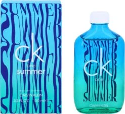 Uniseks Parfum Calvin Klein CK One Summer 2021 (100 Ml) -Cosmetica Aanbiedingen 1200x1097