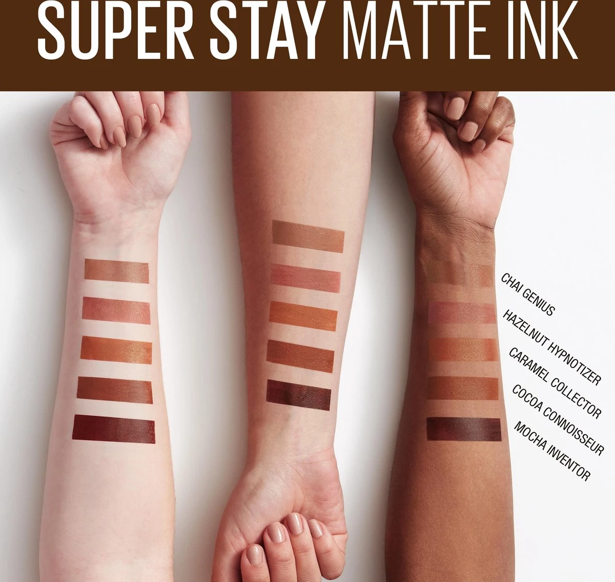 Maybelline SuperStay Matte Ink Lipstick Coffee Collection Limited Edition - 265 Caramel Collector - Nude Lippenstift - 5 Ml 9 Maybelline SuperStay Matte Ink Lipstick Coffee Collection Limited Edition - 265 Caramel Collector - Nude Lippenstift - 5 Ml - Afbeelding 9
