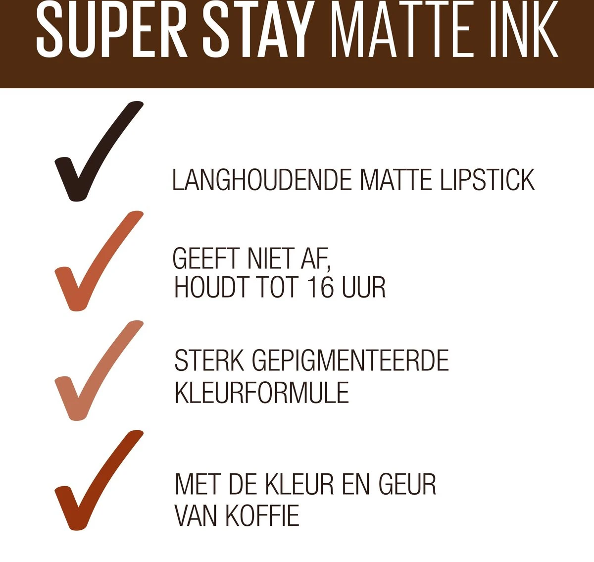 Maybelline SuperStay Matte Ink Lipstick Coffee Collection Limited Edition - 265 Caramel Collector - Nude Lippenstift - 5 Ml 7 Maybelline SuperStay Matte Ink Lipstick Coffee Collection Limited Edition - 265 Caramel Collector - Nude Lippenstift - 5 Ml - Afbeelding 7