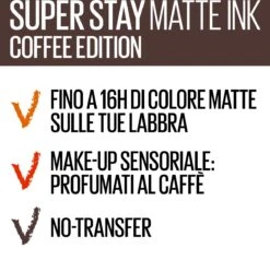 Maybelline SuperStay Matte Ink Lipstick - 260 Hazelnut Hypnotizer - Nude Lippenstift - 5 Ml -Cosmetica Aanbiedingen 1200x1157 2