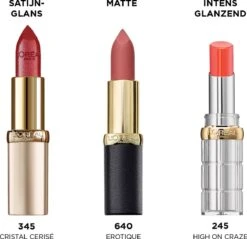 L'Oréal Paris Make-Up Designer Color Riche Matte Addiction - 652 Stone - Lipstick -Cosmetica Aanbiedingen 1200x1161