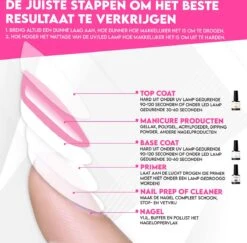 Luneya Gellak - Starterspakket - Primer - Base Coat - Top Coat - LED Lamp Gel Nagellak -Cosmetica Aanbiedingen 1200x1180 2