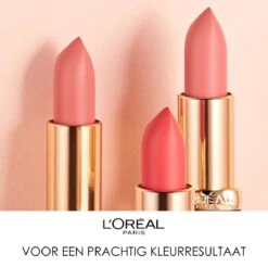 L'Oréal Paris Make-Up Designer Color Riche Matte Addiction - 652 Stone - Lipstick -Cosmetica Aanbiedingen 1200x1196 3