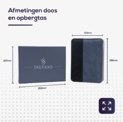 Skeraxo 8-delige Luxe Verschillende Tools - Professioneel Manicure Set & Pedicureset Met Nagelvijl & Nageltang – Behandeling Nagels En Huid -Cosmetica Aanbiedingen 1200x1197 7