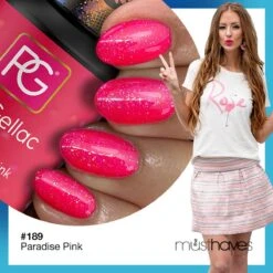 Pink Gellac - Paradise Pink - Gellak - Vegan - Roze - Glanzend - 15ml -Cosmetica Aanbiedingen 1200x1200 103