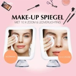 Melodii ML10X - Make Up Spiegel Met LED Verlichting - Scheerspiegel - 10x Vergroting - Met Tru-Daylight Verlichting - Voor Hem En Voor Haar -Cosmetica Aanbiedingen 1200x1200 14