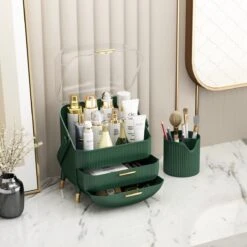 Mera.O - Make Up Organizer - Opbergdoos - Make Up Penhouder - Groen -Cosmetica Aanbiedingen 1200x1200 142