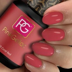 Pink Gellac - Coral Red - Gellak - Vegan - Koraal Rood - Glanzend - 15ml -Cosmetica Aanbiedingen 1200x1200 154