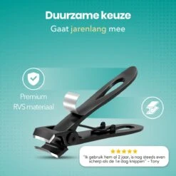 FreshDragon Nagelknipper Set Met Nagelvijl - Nagelset Tegen Kalknagels - Nageltang - Teennagelknipper -Cosmetica Aanbiedingen 1200x1200 162