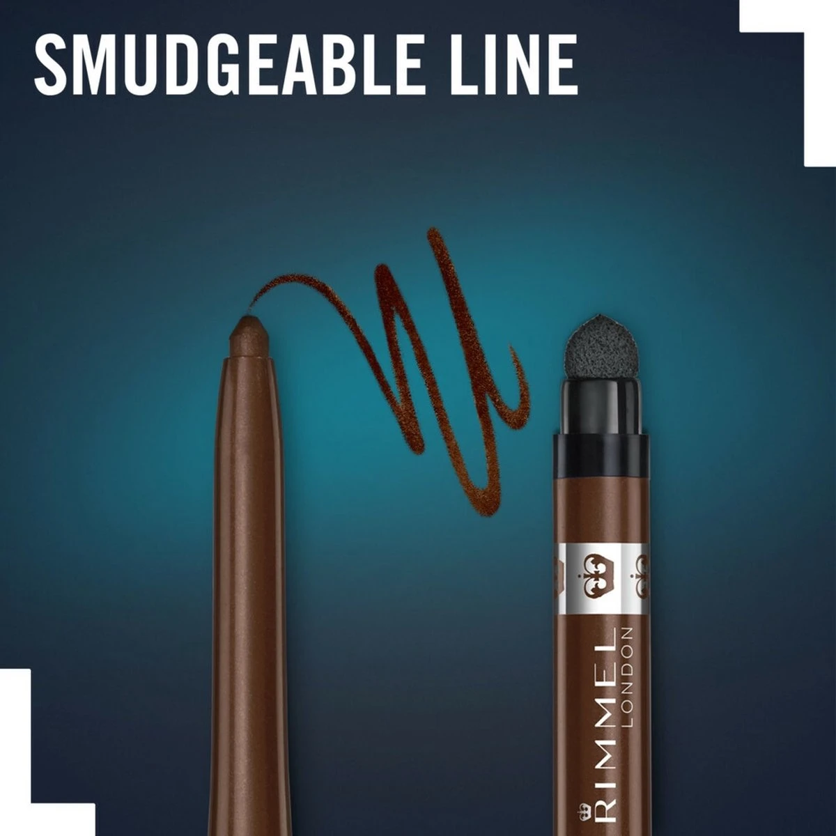 Rimmel London Rimmel Exaggerate Waterproof Eye Definer - 212 Rich Brown 4 Rimmel London Rimmel Exaggerate Waterproof Eye Definer - 212 Rich Brown - Afbeelding 4