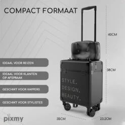 PIXMY® - MT130-S - Make Up Koffer - Cosmetica Koffer - DESIGN -Cosmetica Aanbiedingen 1200x1200 188