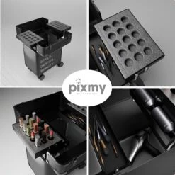 PIXMY® - MT130-S - Make Up Koffer - Cosmetica Koffer - DESIGN -Cosmetica Aanbiedingen 1200x1200 190