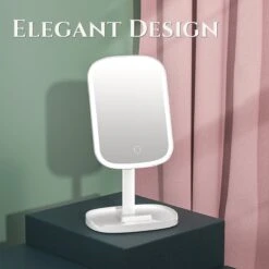 HighHome - Make Up Spiegel Met Led Verlichting - Inclusief 10x Spiegel - 3 Warmtes - 360 °C Draaibaar -Cosmetica Aanbiedingen 1200x1200 2