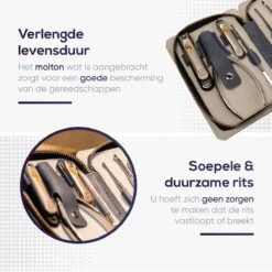 Skeraxo 8-delige Luxe Verschillende Tools - Professioneel Manicure Set & Pedicureset Met Nagelvijl & Nageltang – Behandeling Nagels En Huid -Cosmetica Aanbiedingen 1200x1200 200