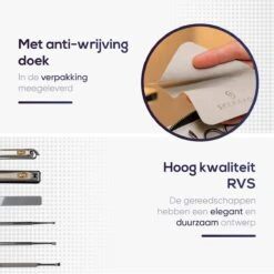 Skeraxo 8-delige Luxe Verschillende Tools - Professioneel Manicure Set & Pedicureset Met Nagelvijl & Nageltang – Behandeling Nagels En Huid -Cosmetica Aanbiedingen 1200x1200 202