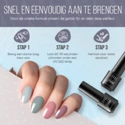 Gellak Starterspakket - Gellak - Gel Nagellak - Gellak Set - 6x8ML Kleuren - Nude Edition - Gellac - Nude Kleuren -Cosmetica Aanbiedingen 1200x1200 241