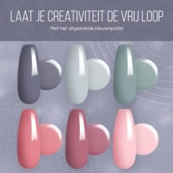 Gellak Starterspakket - Gellak - Gel Nagellak - Gellak Set - 6x8ML Kleuren - Nude Edition - Gellac - Nude Kleuren -Cosmetica Aanbiedingen 1200x1200 244