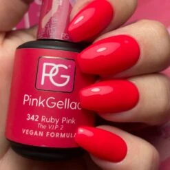 Pink Gellac - Ruby Pink - Gellak - Vegan - Roze - Glanzend - 15ml -Cosmetica Aanbiedingen 1200x1200 70