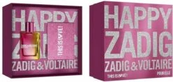 Nieuwkomers 11 Zadig & Voltaire This Is Love! Giftset - 50 Ml Eau De Parfum + Toilettas - Geurengeschenkset
