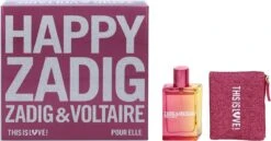 Zadig & Voltaire This Is Love! Giftset - 50 Ml Eau De Parfum + Toilettas - Geurengeschenkset -Cosmetica Aanbiedingen 1200x627