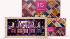 Pink Gellac - Color Box Luminous - Gellak - Set Van 3 Glitter En 2 Effen Kleuren -Cosmetica Aanbiedingen 1200x676