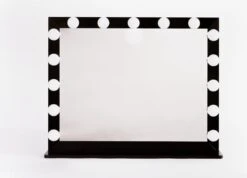 Make Up Spiegel Met Verlichting | Vivo | Hollywood Spiegel | Zwart | Touch | 3 Standen | 70x54 -Cosmetica Aanbiedingen 1200x863