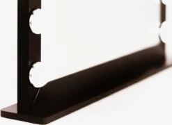 Make Up Spiegel Met Verlichting | Vivo | Hollywood Spiegel | Zwart | Touch | 3 Standen | 70x54 -Cosmetica Aanbiedingen 1200x873