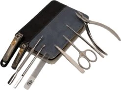 Skeraxo 8-delige Luxe Verschillende Tools - Professioneel Manicure Set & Pedicureset Met Nagelvijl & Nageltang – Behandeling Nagels En Huid -Cosmetica Aanbiedingen 1200x901