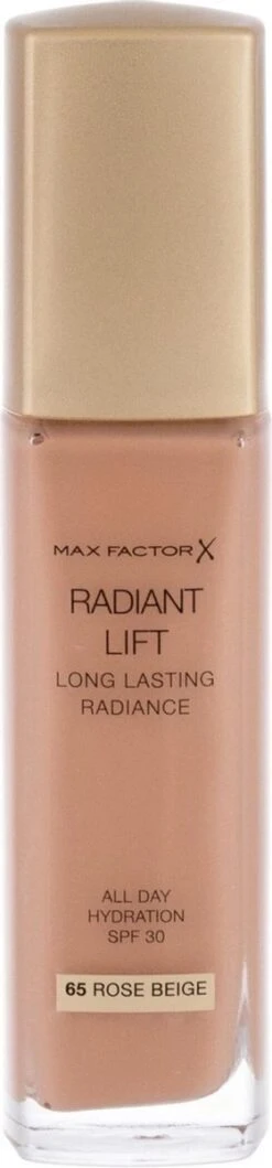Max Factor Radiant Lift FD - 65 Rose Beige -Cosmetica Aanbiedingen 280x1200