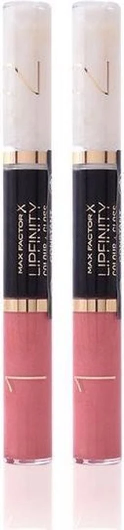 Max Factor Lipfinity Colour & Gloss Lipgloss - 570 Gleaming Coral -Cosmetica Aanbiedingen 281x1200