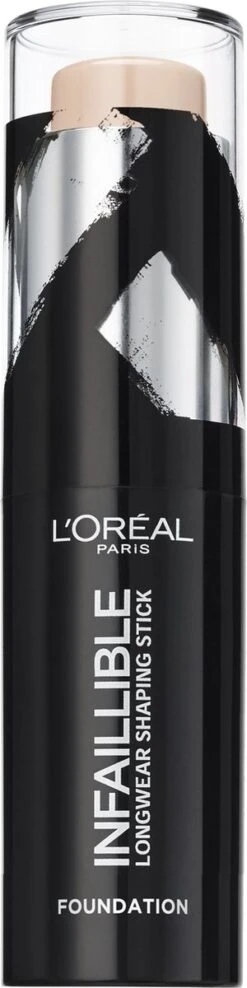 L'Oréal - Infaillible Shaping Stick Foundation - 140 Natural Rose -Cosmetica Aanbiedingen 300x1200 1