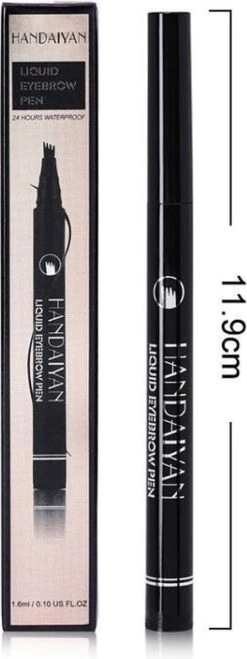 Joya Beauty® Microblading Eyebrow Tattoo Pen | Waterproof Tattoo Wenkbrauw Pen |Wenkbrauwpen | Kleur 4: Bruin -Cosmetica Aanbiedingen 450x1200