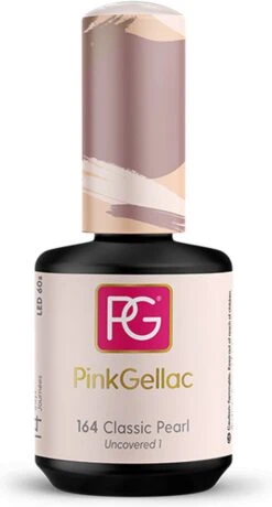 Pink Gellac - Classic Pearl - Gellak - Vegan - Wit - Glanzend - 15ml -Cosmetica Aanbiedingen 645x1200 6