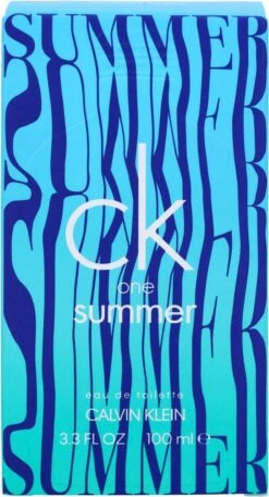Uniseks Parfum Calvin Klein CK One Summer 2021 (100 Ml) -Cosmetica Aanbiedingen 648x1200
