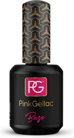 Pink Gellac - Base Coat Gellak - Transparant - 15 Ml -Cosmetica Aanbiedingen 649x1200