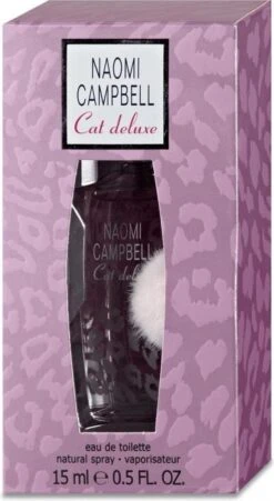 Naomi Campbell Cat Deluxe Eau De Toilette Spray 15 Ml -Cosmetica Aanbiedingen 657x1200 1