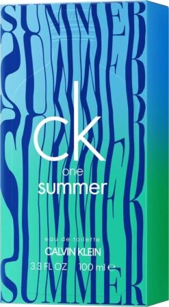 Uniseks Parfum Calvin Klein CK One Summer 2021 (100 Ml) -Cosmetica Aanbiedingen 662x1200