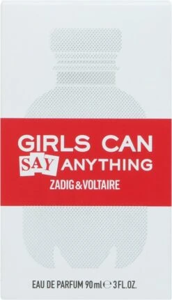 Zadig & Voltaire Girls Can Say Anything 90 Ml - Eau De Parfum - Damesparfum -Cosmetica Aanbiedingen 687x1200 1