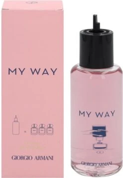 Giorgio Armani My Way Eau De Parfum Refill -150 Ml -Cosmetica Aanbiedingen 833x1200 1