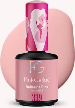 Pink Gellac - Ballerina Pink - Gellak - Vegan - Roze - Parel Finish - 15 Ml