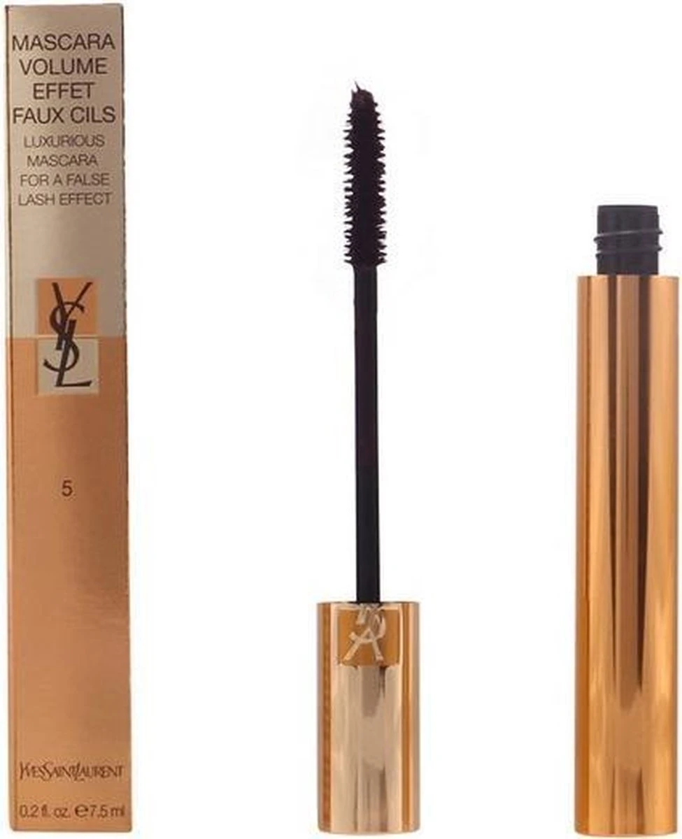 Yves Saint Laurent Mascara Volume Effet Faux-Cils - 05 Bourgogne 14 Yves Saint Laurent Mascara Volume Effet Faux-Cils - 05 Bourgogne - Afbeelding 14