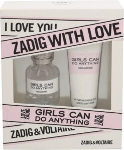 Zadig & Voltaire Girls Can Do Anything Giftset - 30 Ml Eau De Parfum + 75 Ml Bodylotion - Geurengeschenkset -Cosmetica Aanbiedingen 993x1200